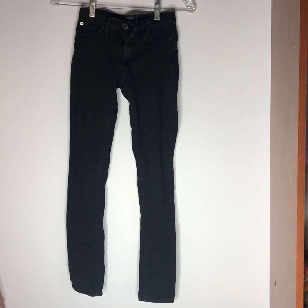 GAP kids super skinny fit black jeans